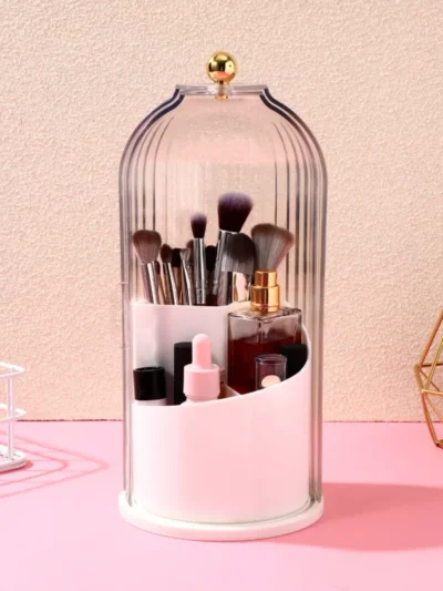 Luxury Rotating Makeup Brush Holder